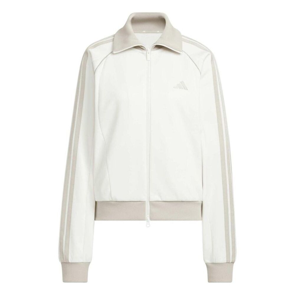 Adidas Mens Relaxed Fit Track Top / Off White